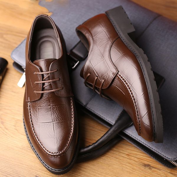oxford shoes men classic luxury formal shoes men genuine leather dress shoes men office, Black
oxford shoes men classic luxury formal shoes men genuine leather dress shoes men office, Black