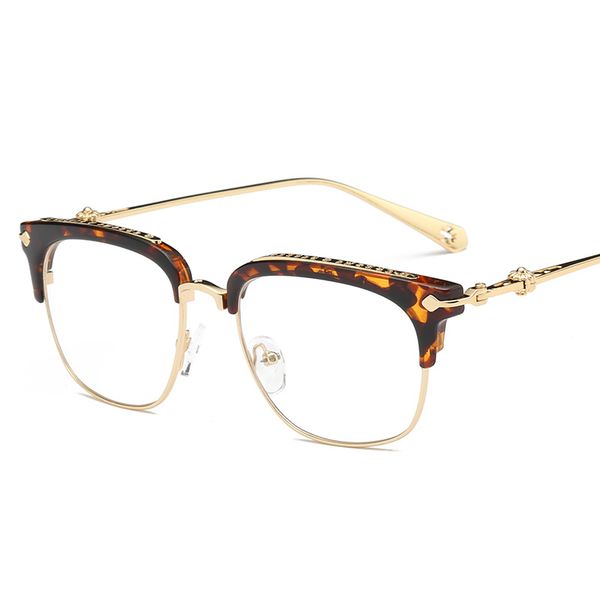 wholesale-women star brand eyeglasses frames for men luxury gold square half rim clear lens myopia diopter eyewear, Silver
wholesale-women star brand eyeglasses frames for men luxury gold square half rim clear lens myopia diopter eyewear, Silver