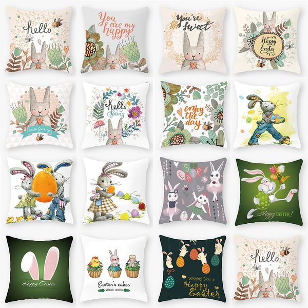 lovely easter egg printed 45*45cm cushion cover polyester throw pillow car home decoration decorative pillowcase
lovely easter egg printed 45*45cm cushion cover polyester throw pillow car home decoration decorative pillowcase