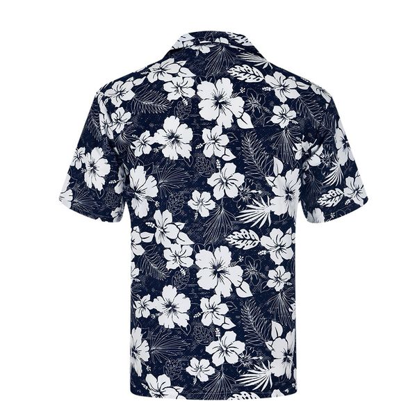 spring and summer men's shirts blouse personal flore printed short-sleeved beach hawaiian men dress shirts camisas hombre, White;black
spring and summer men's shirts blouse personal flore printed short-sleeved beach hawaiian men dress shirts camisas hombre, White;black