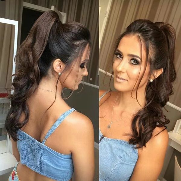 natural body wave ponytail hairpiece elastic band drawstring wet wavy human hair ponytail extension naturla wavy hairstyle 120g for weave, Black
natural body wave ponytail hairpiece elastic band drawstring wet wavy human hair ponytail extension naturla wavy hairstyle 120g for weave, Black