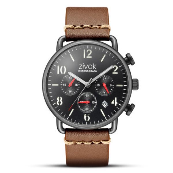 mens watches fashion sport men's wristwatch leather quartz leather watches waterproof man clock, Slivery;brown
mens watches fashion sport men's wristwatch leather quartz leather watches waterproof man clock, Slivery;brown