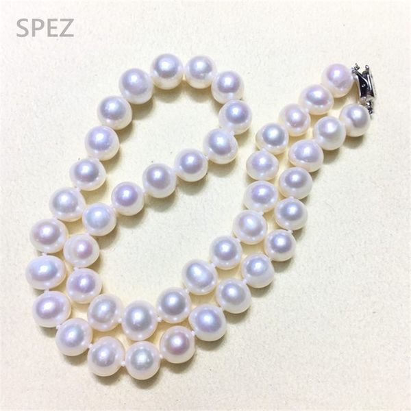2020 fashion white pearl necklace 8-9mm natural freshwater pearl choker necklaces for women jewelry gift spez, Silver
2020 fashion white pearl necklace 8-9mm natural freshwater pearl choker necklaces for women jewelry gift spez, Silver