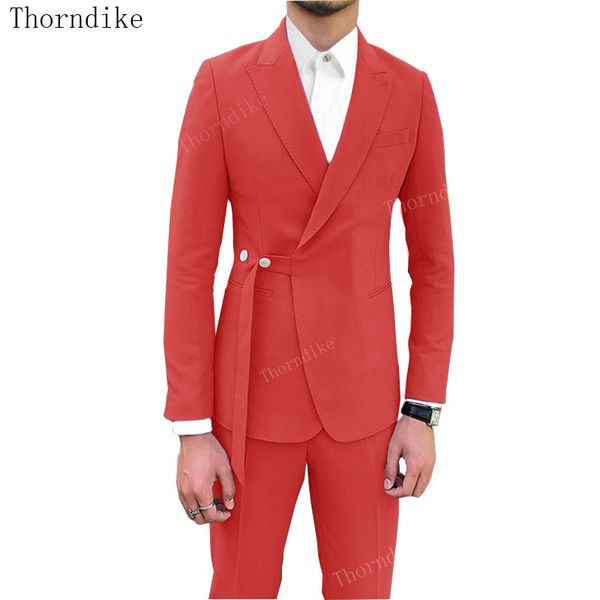 thorndike 2pcs fashion men solid color lapel button long sleeve slim blazer suit pants costume homme suit men gift for, White;black
thorndike 2pcs fashion men solid color lapel button long sleeve slim blazer suit pants costume homme suit men gift for, White;black