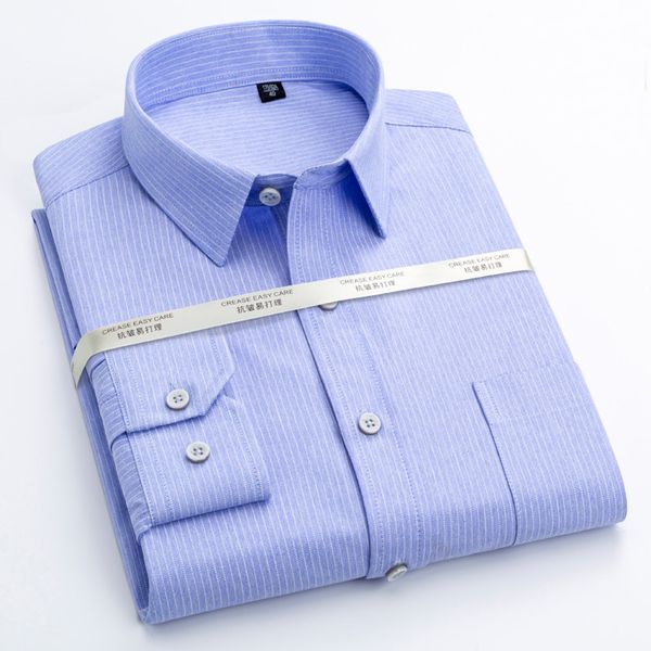 long sleeve shirt men latest new designer cotton casual check striped man shirts formal office square collor blusas masculina4xl, White;black 
long sleeve shirt men latest new designer cotton casual check striped man shirts formal office square collor blusas masculina4xl, White;black