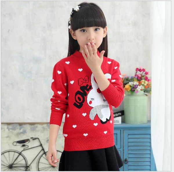 2018 children's princess sweater winter clothes new o-neck children for girls cotton clothing school kids knitting sweater 50, Blue
2018 children's princess sweater winter clothes new o-neck children for girls cotton clothing school kids knitting sweater 50, Blue