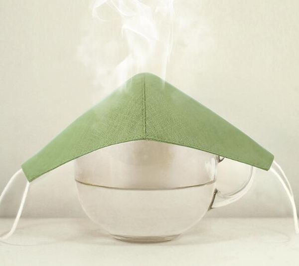 reusable washable cotton mouth face mask cover respirator anti-dust designer face mask linen mask