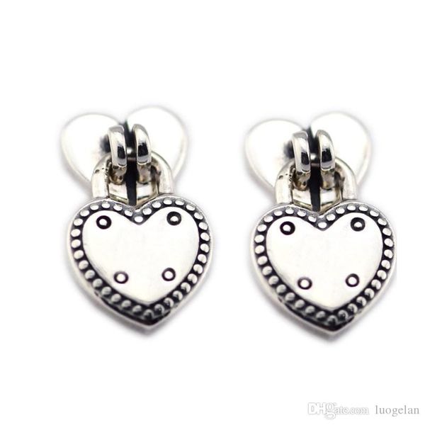 compatible with pandora jewelry 925 sterling silver love locks stud earrings for women original fashion earring charms jewelry, Golden;silver
compatible with pandora jewelry 925 sterling silver love locks stud earrings for women original fashion earring charms jewelry, Golden;silver