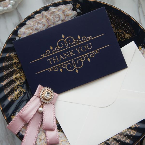 gold 25pcs deep blue window thank you card with envelope greeting card wedding birthday party invitation decor gift
gold 25pcs deep blue window thank you card with envelope greeting card wedding birthday party invitation decor gift