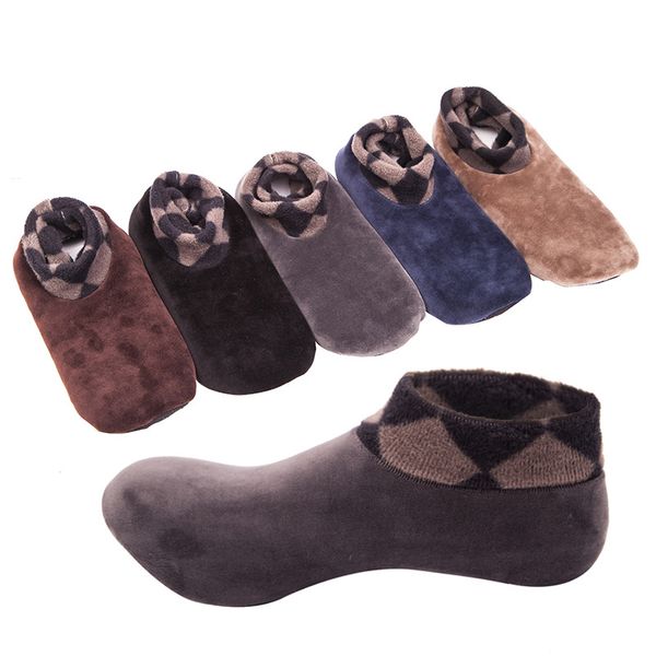 warm winter soft soles home room shoe winter thicken non-slip floor socks men women thermal wool cashmere snow socks, Black
warm winter soft soles home room shoe winter thicken non-slip floor socks men women thermal wool cashmere snow socks, Black