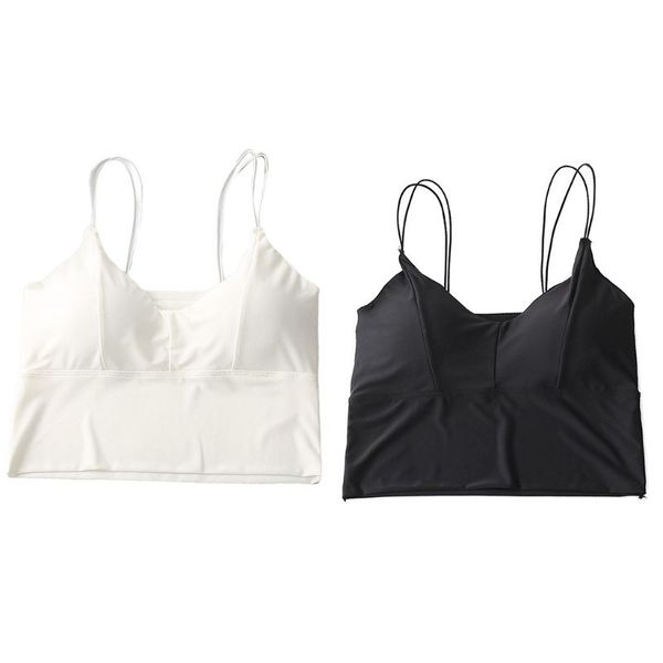 camisoles & tanks women summer ice silk double strappy bralette wirepadded camis tube wrapped chest v-neck sleeveless underwea, Black;white
camisoles & tanks women summer ice silk double strappy bralette wirepadded camis tube wrapped chest v-neck sleeveless underwea, Black;white