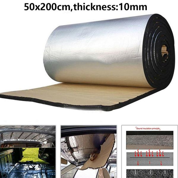 50*200cm car truck firewall insulation mat sound deadener mat insulation cotton suitable for chassis trunk room trunk heat foam
50*200cm car truck firewall insulation mat sound deadener mat insulation cotton suitable for chassis trunk room trunk heat foam
