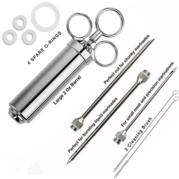 food flavor приправа барбекю мясо шприц маринад injector kit прочный sharp injection пистолет с 3 иглы для свинины куриное турции
food flavor приправа барбекю мясо шприц маринад injector kit прочный sharp injection пистолет с 3 иглы для свинины куриное турции