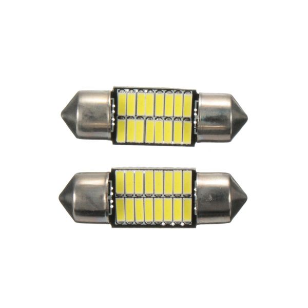 2pcs 31mm36mm39mm42mm 4014 smd led car interior reading lights festoon dome bulbs canbus error white - 42mm
2pcs 31mm36mm39mm42mm 4014 smd led car interior reading lights festoon dome bulbs canbus error white - 42mm