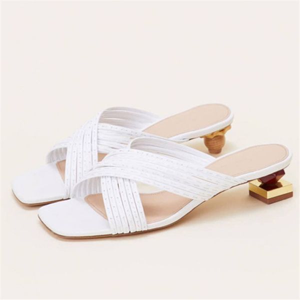 sandals fashion white women slippers strange heel outside slides prom dress shoes woman summer gladiator mules sandalias mujer, Black
sandals fashion white women slippers strange heel outside slides prom dress shoes woman summer gladiator mules sandalias mujer, Black
