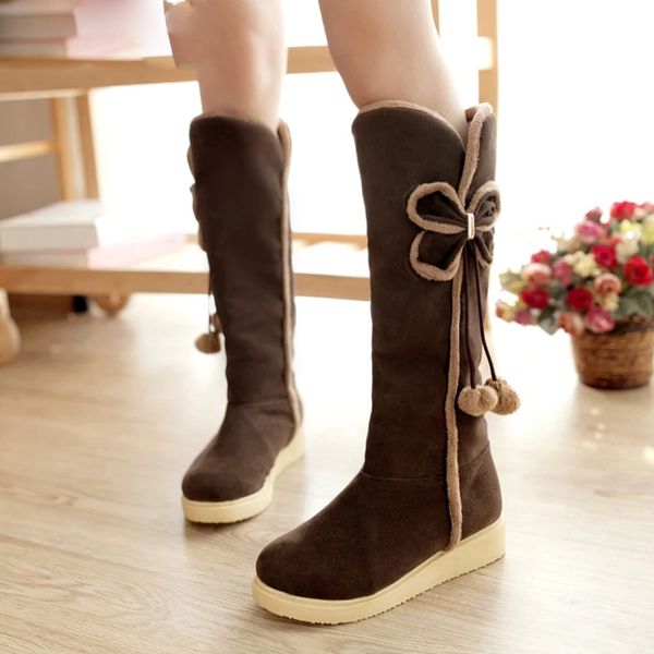 boots women winter knee-high boots fashion bootie warm snow boots female footwear shoes booten plus size 33-43, Black
boots women winter knee-high boots fashion bootie warm snow boots female footwear shoes booten plus size 33-43, Black