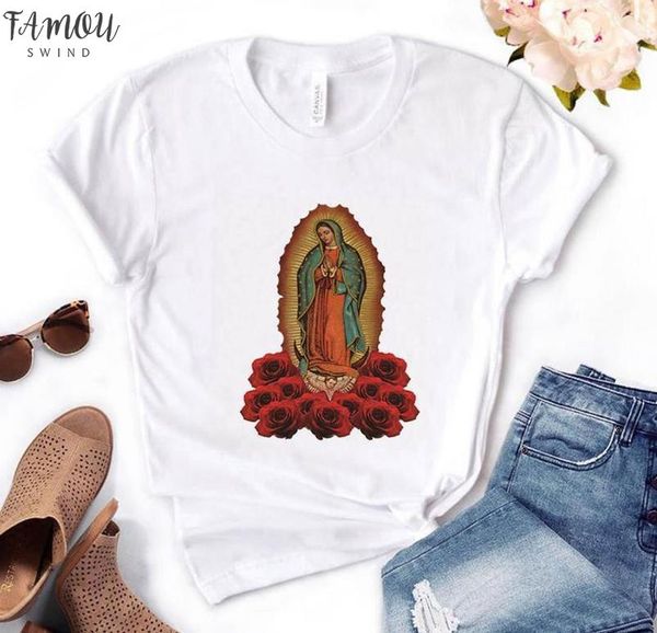 virgen de guadalupe богородица печать tshirt хлопок повседневная смешная футболка подарок для леди yo девушки топ tee pm 88, White
virgen de guadalupe богородица печать tshirt хлопок повседневная смешная футболка подарок для леди yo девушки топ tee pm 88, White