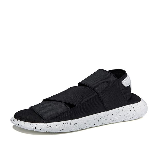2019 summer new y3 sandals men and female couple beach slippers fashion elastic fabric student casual shoes szie 36-44, Black
2019 summer new y3 sandals men and female couple beach slippers fashion elastic fabric student casual shoes szie 36-44, Black