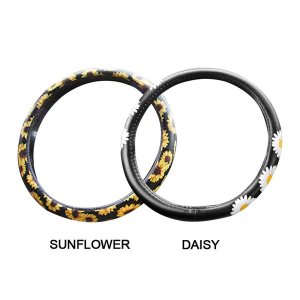 1pcs universal sunflower steering wheel cover non-slip sweat-absorbing pu leather steering wheel cover
1pcs universal sunflower steering wheel cover non-slip sweat-absorbing pu leather steering wheel cover