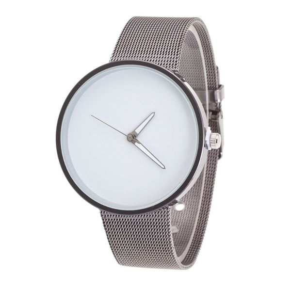 metal mesh band watches mens women simple solid round dial stainless steel analog quartz wrist watch bracelet #zer, Slivery;brown
metal mesh band watches mens women simple solid round dial stainless steel analog quartz wrist watch bracelet #zer, Slivery;brown