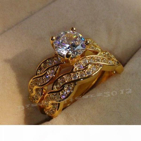 luxury size 6 7 8 jewlery 18k yellow gold filled round cut z wedding ring gift, Golden;silver
luxury size 6 7 8 jewlery 18k yellow gold filled round cut z wedding ring gift, Golden;silver