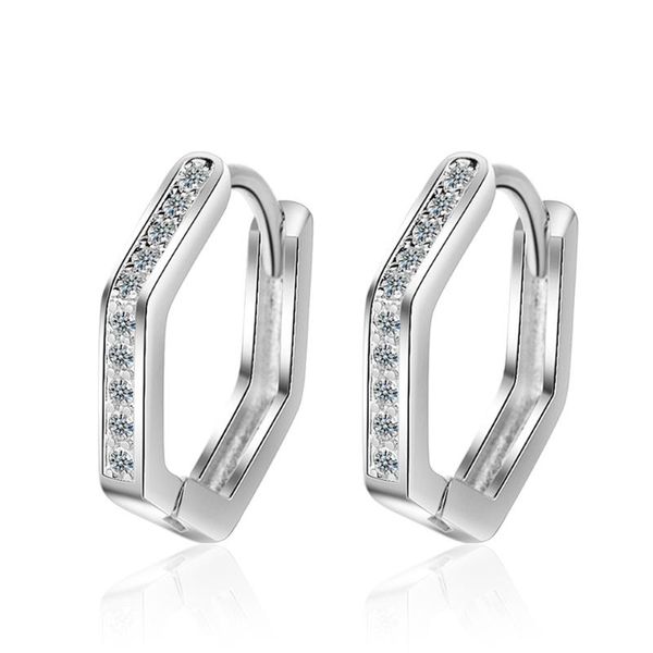 utimtree geometric hoop earrings for women 925 sterling silver huggies earrings simple boho women fashion zircon brincos jewelry, Golden;silver
utimtree geometric hoop earrings for women 925 sterling silver huggies earrings simple boho women fashion zircon brincos jewelry, Golden;silver