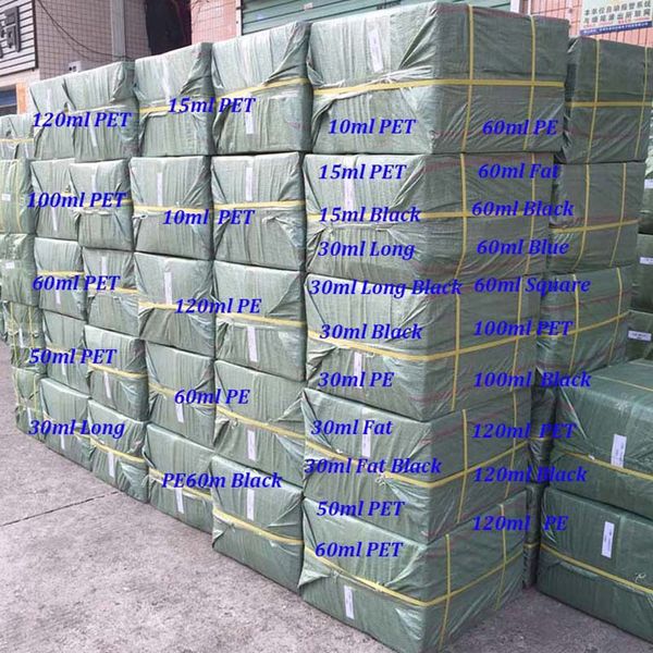 1000pc empty e liquid bottle pet pe vape bottle 10ml 15ml 30ml 50ml 60ml 100ml 120ml pla tic dropper black bottle with childproof cap
1000pc empty e liquid bottle pet pe vape bottle 10ml 15ml 30ml 50ml 60ml 100ml 120ml pla tic dropper black bottle with childproof cap