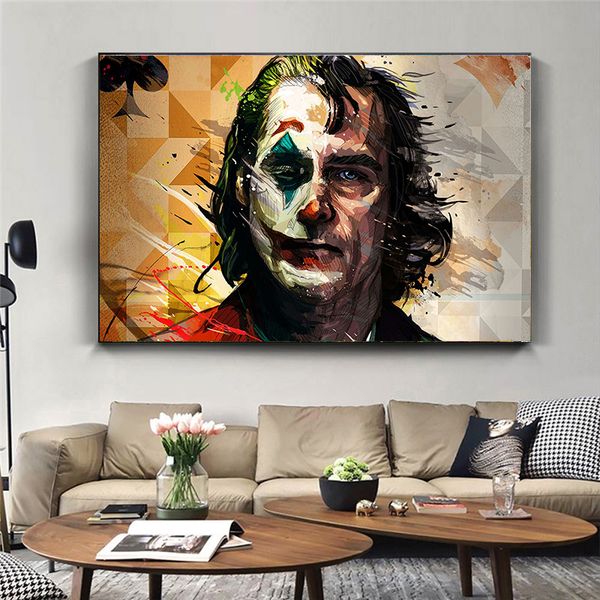 the joker canvas painting prints joke wall art canvas oil painting wall pictures for living room home decor
the joker canvas painting prints joke wall art canvas oil painting wall pictures for living room home decor