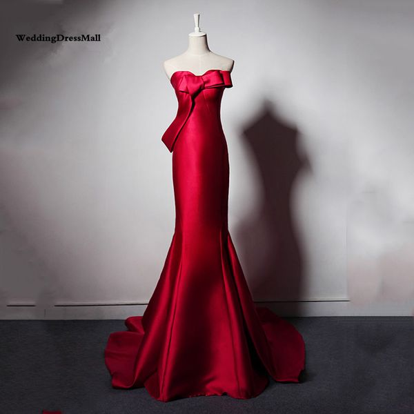 burgundy mermaid evening dresses with big bow sheath fitted womens special design formal maxi gowns strapless special occasion, Black;red
burgundy mermaid evening dresses with big bow sheath fitted womens special design formal maxi gowns strapless special occasion, Black;red