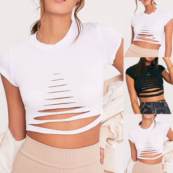 spring summer womens fashion ladies solid color o-neck hollow short sleeve broken copper black white crop top
spring summer womens fashion ladies solid color o-neck hollow short sleeve broken copper black white crop top