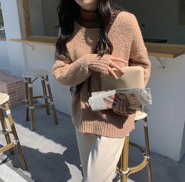 2019 autumn winter cashmere cotton blended off shoulder knitted women sweaters and pullovers jersey jumper pull femme hiver, White;black
2019 autumn winter cashmere cotton blended off shoulder knitted women sweaters and pullovers jersey jumper pull femme hiver, White;black