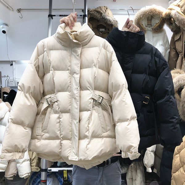 winter korean thickened loose stand collar high waist with pockets simply solid parkas coats women new fashion streetwear 2020, Black
winter korean thickened loose stand collar high waist with pockets simply solid parkas coats women new fashion streetwear 2020, Black