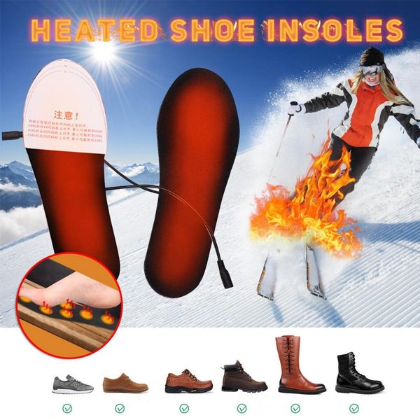 1pair usb heated insoles rechargeable electric battery warmer shoes heater winter keep warm electrically thermal insole, Black
1pair usb heated insoles rechargeable electric battery warmer shoes heater winter keep warm electrically thermal insole, Black
