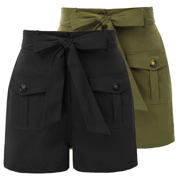 women work shorts office lady elegant slim fashion shorts clothes summer female pure color belt female, White;black
women work shorts office lady elegant slim fashion shorts clothes summer female pure color belt female, White;black