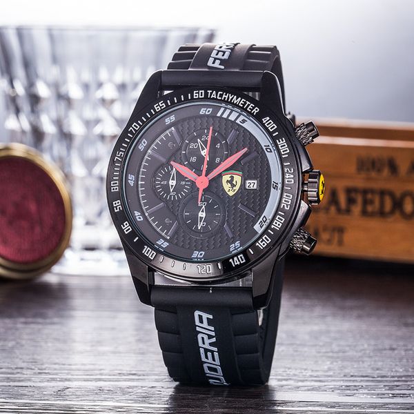 2020 new fashion sports watches ferrari men's and women's designers multifunctional stainless steel automatic movement business qu, Slivery;brown
2020 new fashion sports watches ferrari men's and women's designers multifunctional stainless steel automatic movement business qu, Slivery;brown