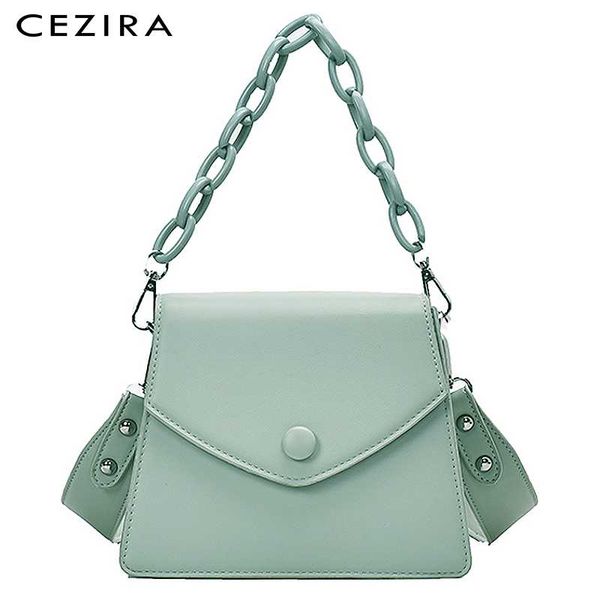 cezira fashion thick chain pu leather crossbody bags for women macaron color flap handbags ladies summer messenger shoulder bag
cezira fashion thick chain pu leather crossbody bags for women macaron color flap handbags ladies summer messenger shoulder bag