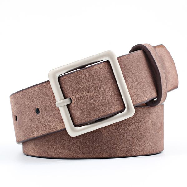 new arrival beautiful adjustable square buckle fashion belt girls 8 colors women pu leather belt sale, Black;brown
new arrival beautiful adjustable square buckle fashion belt girls 8 colors women pu leather belt sale, Black;brown