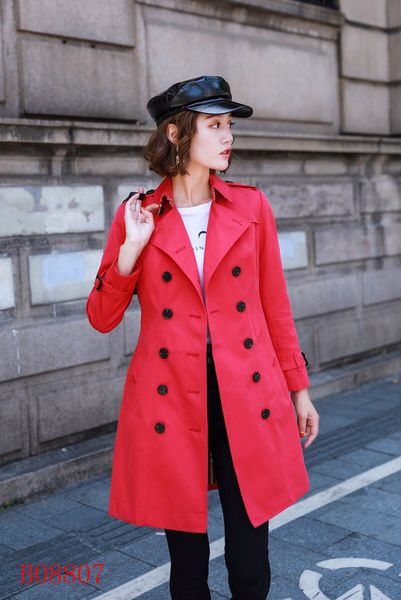women's windbreaker long section trench coat slim double-breasted windbreaker belt solid color coat classic british style trench new lk, Tan;black
women's windbreaker long section trench coat slim double-breasted windbreaker belt solid color coat classic british style trench new lk, Tan;black