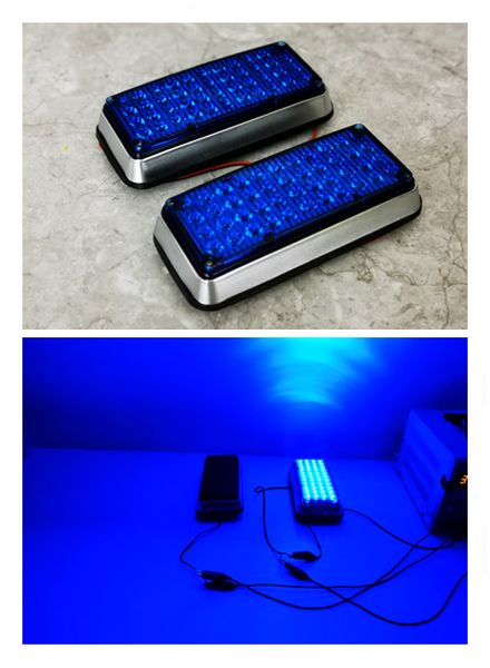 2pair 44led blue 12v 24v led flashing strobe lights for ambulance pumper fire engines lamps perimeter light 180x75x35mm
2pair 44led blue 12v 24v led flashing strobe lights for ambulance pumper fire engines lamps perimeter light 180x75x35mm