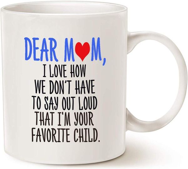 mother's day birthday mug gift for mum - dear mum - 330ml funny ceramic coffee mug gifts from daughter son (dear mum), dropship
mother's day birthday mug gift for mum - dear mum - 330ml funny ceramic coffee mug gifts from daughter son (dear mum), dropship