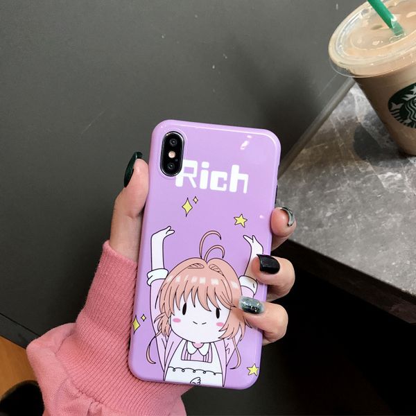 for iphone xs max phone cases cardcaptor sakura side pattern covering imd process soft cell phone case for iphone 6 7 8 plus
for iphone xs max phone cases cardcaptor sakura side pattern covering imd process soft cell phone case for iphone 6 7 8 plus