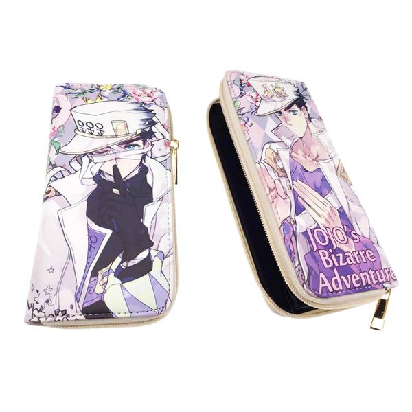 anime jojo bizarre adventure long zipper wallet men and women's card holder purse, Red;black
anime jojo bizarre adventure long zipper wallet men and women's card holder purse, Red;black