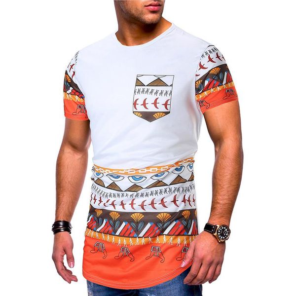 mulit print mens designer short sleeve tshirts fashion irregular hem panelled mens tees designer males clothing, White;black
mulit print mens designer short sleeve tshirts fashion irregular hem panelled mens tees designer males clothing, White;black