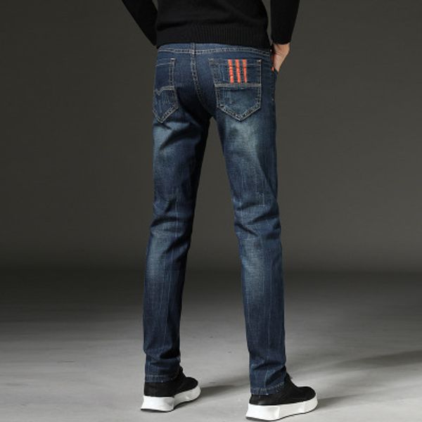 2019 new men jeans blue classic fashion designer denim skinny jeans men's casual slim fit trousers
2019 new men jeans blue classic fashion designer denim skinny jeans men's casual slim fit trousers