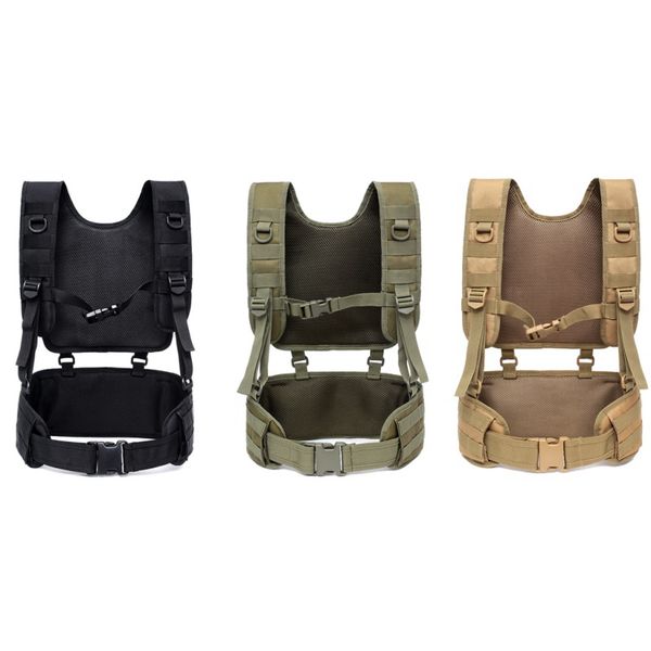1000d nylon tactical vest molle combat assault plate carrier vest camouflage outdoor hunting belt accessory, Camo;black
1000d nylon tactical vest molle combat assault plate carrier vest camouflage outdoor hunting belt accessory, Camo;black