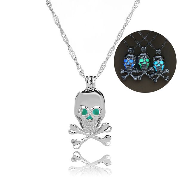 erluer skull luminous pendant necklaces glow in the dark silver skeleton charm necklace halloween gift for men women children
erluer skull luminous pendant necklaces glow in the dark silver skeleton charm necklace halloween gift for men women children