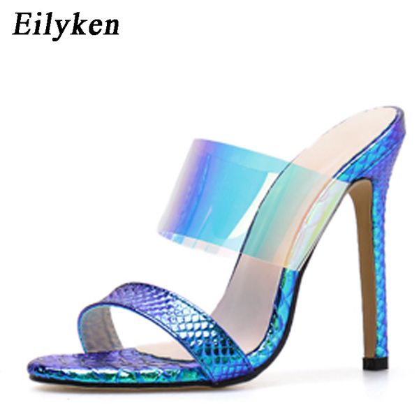 eilyken 2019 new fashion blue serpentine slippers high heel shallow ladies shoes thin heel peep toe summer slippers shoes, Black
eilyken 2019 new fashion blue serpentine slippers high heel shallow ladies shoes thin heel peep toe summer slippers shoes, Black