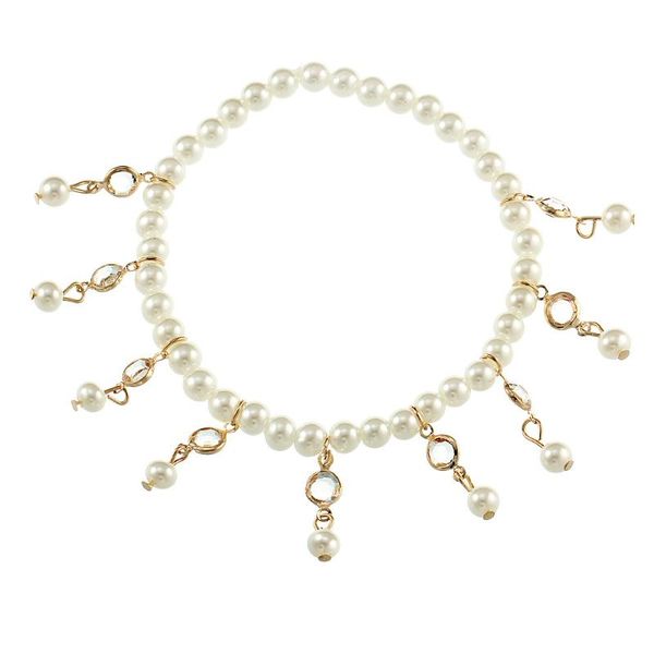 european and american fashion jewelry artificial pearl crystal tassel stretch beach anklet female bracelet anklets for women, Red;blue
european and american fashion jewelry artificial pearl crystal tassel stretch beach anklet female bracelet anklets for women, Red;blue
