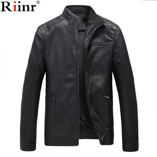riinr brand motorcycle leather jackets men autumn and winter leather clothing men jackets male business casual coats, Black
riinr brand motorcycle leather jackets men autumn and winter leather clothing men jackets male business casual coats, Black