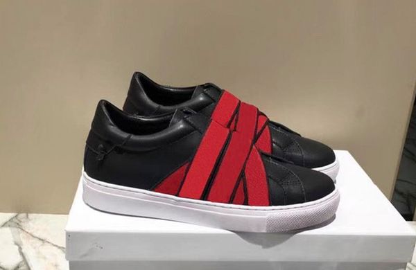 new designer sneakers 4g webbing white leather sneaker paris signature and knots trainers for men women size 35-44 kk03, Black
new designer sneakers 4g webbing white leather sneaker paris signature and knots trainers for men women size 35-44 kk03, Black